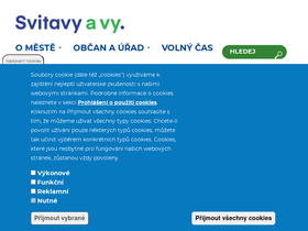 'svitavy.cz' screenshot