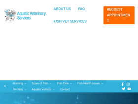 'cafishvet.com' screenshot