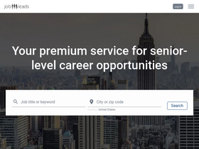 'jobleads.cl' screenshot