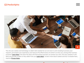 'mediaalpha.com' screenshot