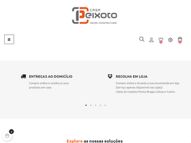 'casapeixoto.pt' screenshot