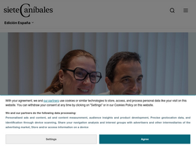 '7canibales.com' screenshot