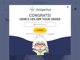 'dealgenius.com' screenshot