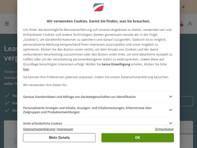 'leasingmarkt.de' screenshot