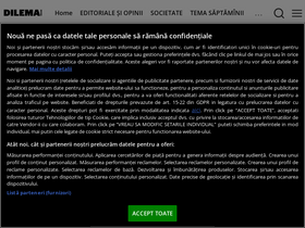 'dilemaveche.ro' screenshot