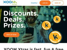 'xoomxtras.com' screenshot