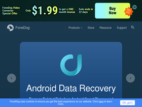 'fonedog.com' screenshot