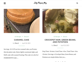'dailyrecipesblog.com' screenshot