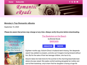 'romanticereads.com' screenshot