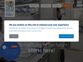 'irbbarcelona.org' screenshot