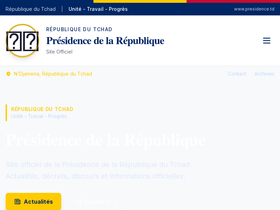 presidencetchad.org