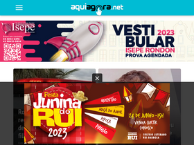 'aquiagora.net' screenshot