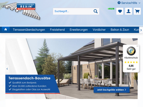 'rexin-shop.de' screenshot