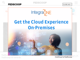 'fedscoop.com' screenshot