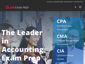 'gleim.com' screenshot