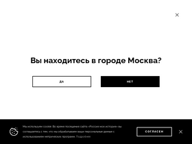 'myhistorypark.ru' screenshot