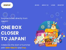 'zenpop.jp' screenshot