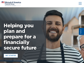 'mutualofamerica.com' screenshot