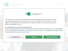 'eca-assurances.com' screenshot