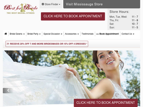 'bestforbride.com' screenshot