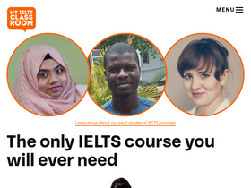 'myieltsclassroom.com' screenshot
