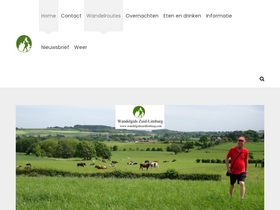 'wandelgidszuidlimburg.com' screenshot