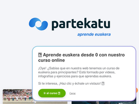 'partekatu.com' screenshot