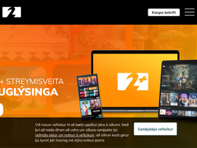 'stod2.is' screenshot