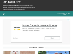 'isplbwiki.net' screenshot