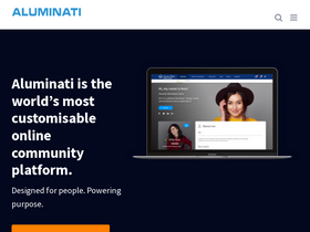 'aluminati.net' screenshot