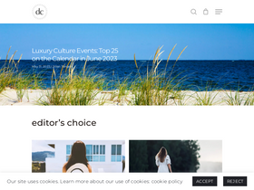 'dandelionchandelier.com' screenshot