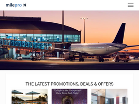 'milepro.com' screenshot