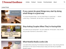 'personalexcellence.co' screenshot