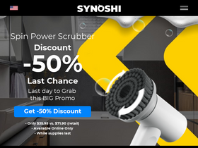 'synoshi.com' screenshot