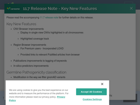 'varsome.com' screenshot