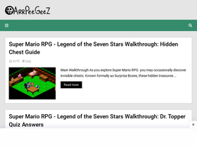 'arrpeegeez.com' screenshot