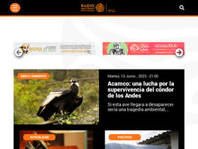 'radionacional.co' screenshot