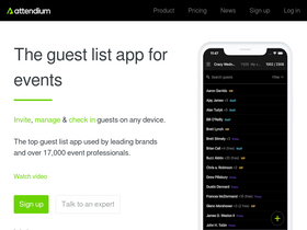 'attendium.com' screenshot