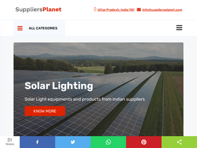 'suppliersplanet.com' screenshot