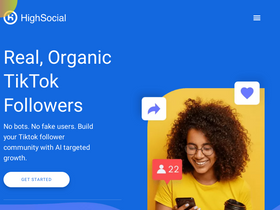 'highsocial.com' screenshot