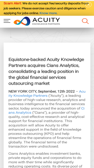 ciansanalytics.com