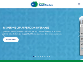 'multimedica.it' screenshot