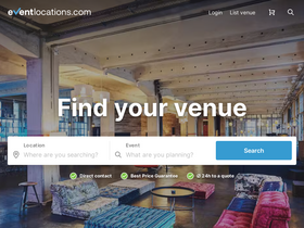 'eventlocations.com' screenshot