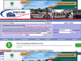 'automotiveforums.com' screenshot
