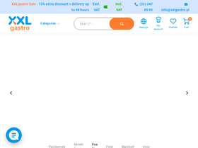 'xxlgastro.pl' screenshot