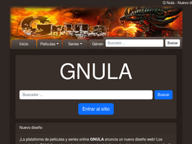 'gnula.life' screenshot
