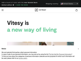 'vitesy.com' screenshot