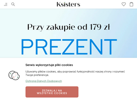 'ksisters.pl' screenshot