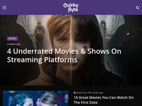'quirkybyte.com' screenshot