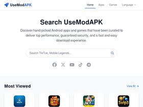 'usemodapk.com' screenshot